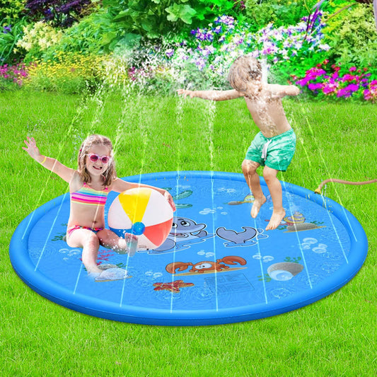 💦 Vattenlekmatta för barn utomhus