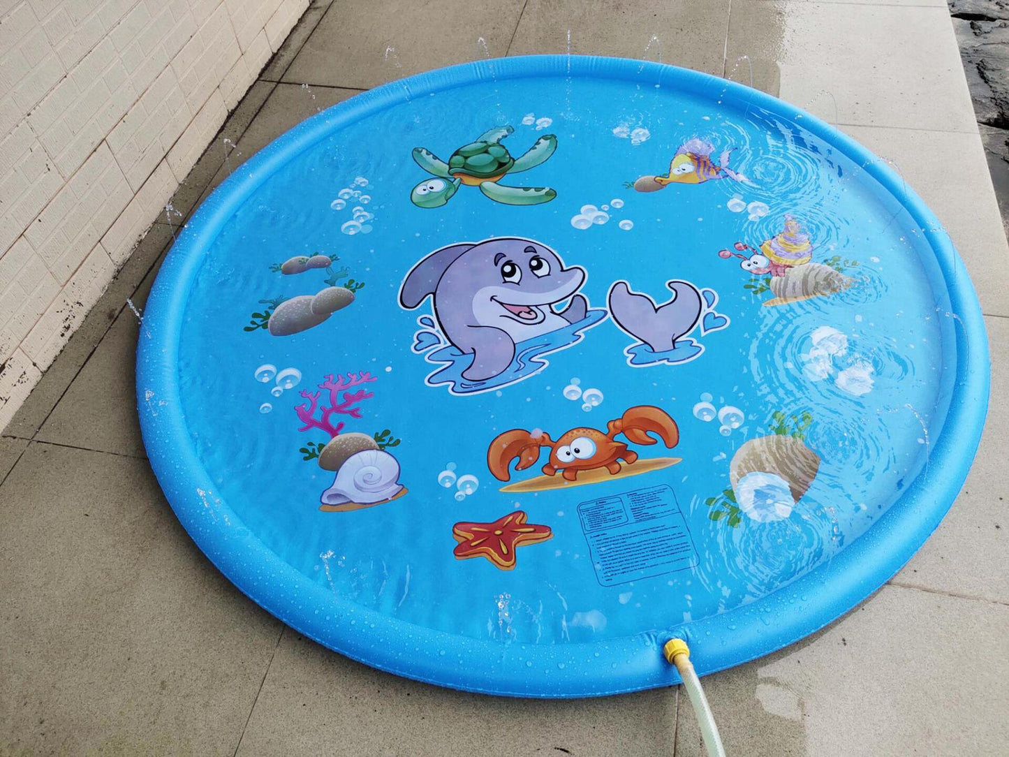 💦 Vattenlekmatta för barn utomhus