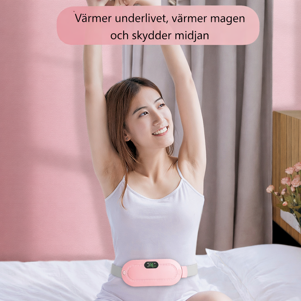 Smart värmebälte för mensvärk