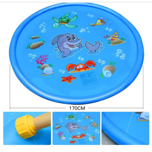 💦 Vattenlekmatta för barn utomhus