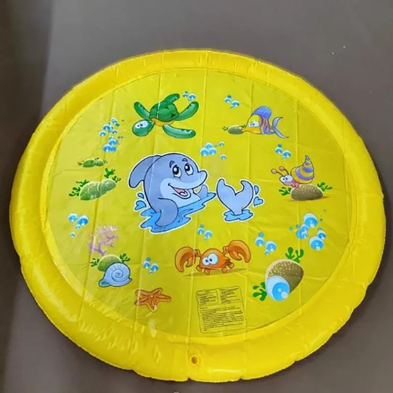 Halkfri vattenlekmatta för barn och hundar